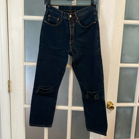 Levis 501 Wedgie Fit Denim Size 27x26 - Picture 1 of 4